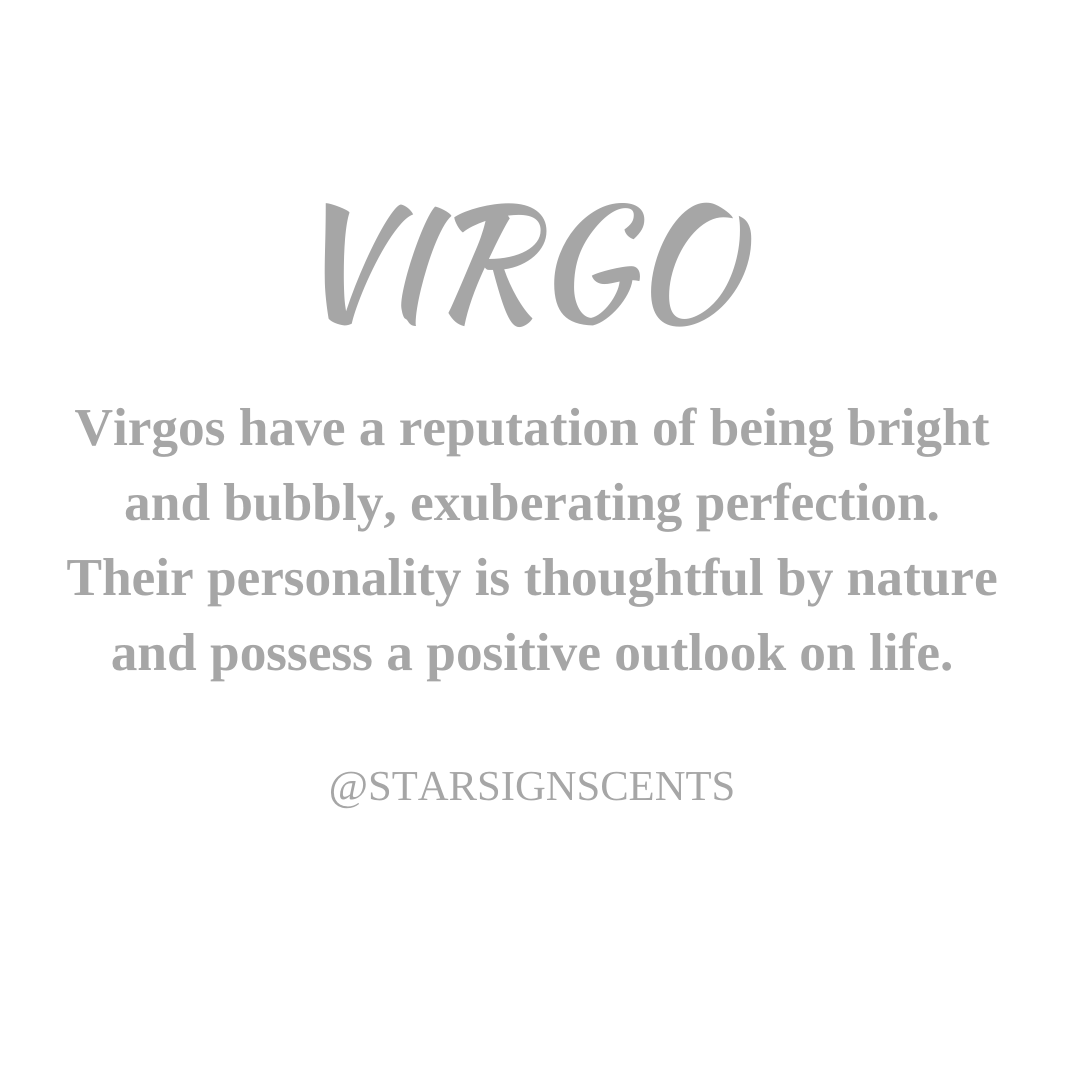 Virgo Star Sign Scent